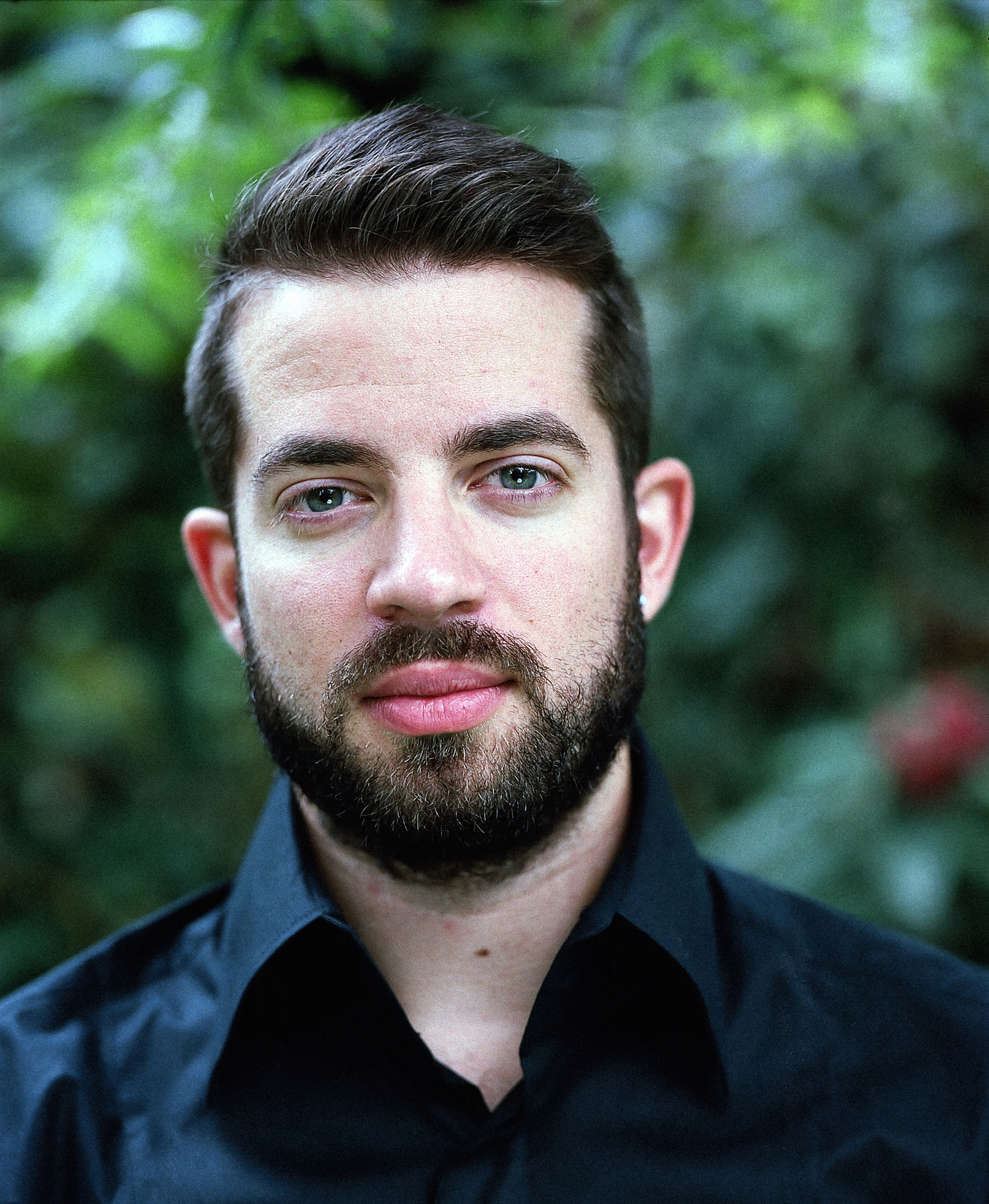 Portrait of a Man Outdoors